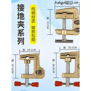 Kẹp Đất Đồng Kẹp Đất Nhôm Kẹp Đất Kìm Cách Nhiệt Tác Động Dây Kẹp Ném Dây Kẹp Năm Chống Khóa Mặt Đất Cọc Đất