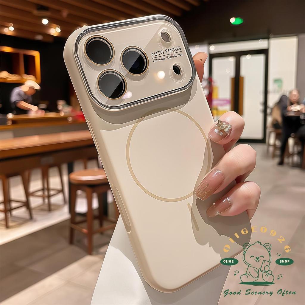 【 Ốp lưng iPhone17 】 Vỏ điện thoại từ tính cảm giác da lỏng iphone17 Pro Max16 15 14 13 cho vỏ iPhone Vỏ mềm silicon TPU chống sốc