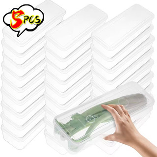 1 / 3 / 5 Hộp Bảo Quản Mì Dài - Nhựa Dung Tích Lớn Spaghetti Hình Chữ Nhật Kín Sắp Xếp