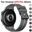 Dây đeo silicon cho Huawei GT6 Pro 46mm Báo chí thay thế trên phụ kiện dây đeo đồng hồ