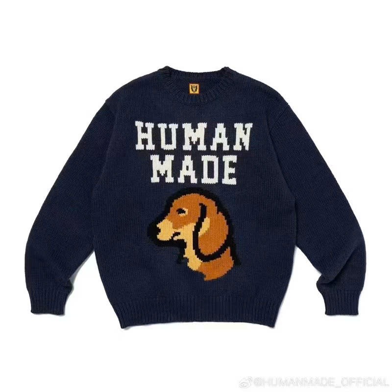 Áo Len Cún Hu Man KCloset Áo Sweter Chất Len Tăm Dày Dặn Dáng Rộng Nam Nữ NA49