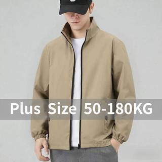 Oversize Áo Khoác Plus Size Nam Chống Gió Cho Xe Máy, Thích Hợp Mặc Thường Ngày