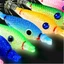 Shas Glow Mực Cuttlefish Hook Glow Jig Hook Nước Mặn Câu Cá