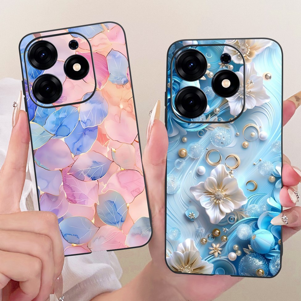 Ốp lưng Tecno Spark 10 Pro Cover KI7 Mèo Dễ Thương Thời Trang Bướm Sơn Vỏ Techno Spark 10 Pro K17