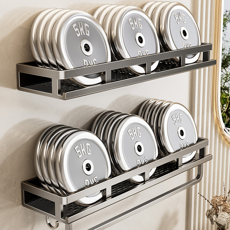 Kệ Đựng Đồ Nhà Tắm Dán Tường – Đa Năng, Chống Gỉ, Không Cần Khoan, Giúp Phòng Tắm Gọn Gàng Tiện Lợi