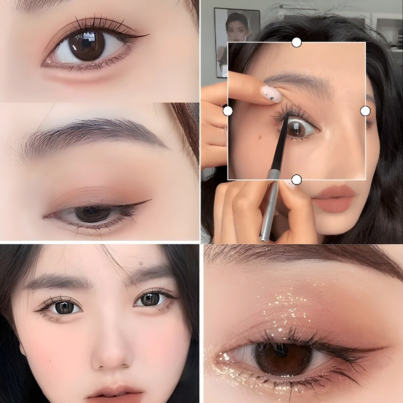 ⚡COD⚡[Hoàn thiện một nét] Bút kẻ mắt dạng gel chống nước lâu trôi / Bút kẻ mắt dạng gel chống lem