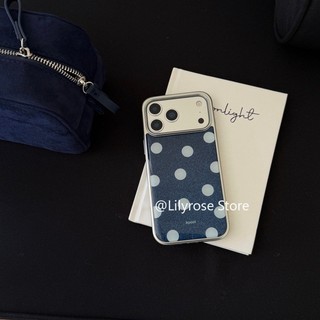 Ốp Điện Thoại Demin Cho iPhone 17ProMax 17Po 17 16ProMax 16Pro 16 15ProMax 15Pro 15 14ProMax 14Pro 14 13ProMax 13Pro 13Pro Màu Xanh Mát 2025 Mới