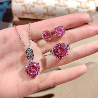 Trang sức pháo hoa cắt zircon phong cách châu Âu - Mỹ, phù hợp nữ