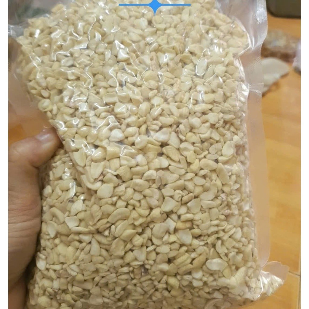 1 kg Hạt điều tươi nấu sữa vụn 6 ly - Cam Kết Hàng mới không hôi dâu, không chất bảo quản