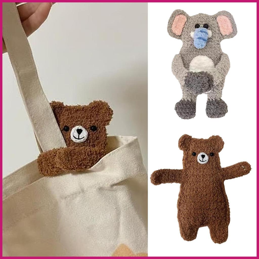 Dệt Kim Ví Đựng Tiền Móc Đáng Yêu Túi Đựng Tiền Giấy Móc Đáng Yêu Túi Đựng Tiền Handmade Hình Động Vật Ví shopidaevn