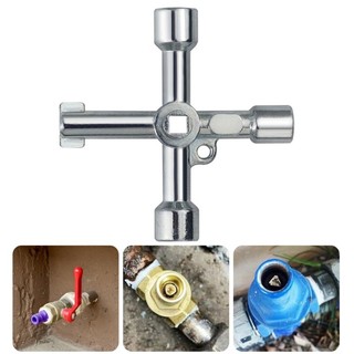Cutep Portable Crossing Key Cờ lê Bộ cho tủ điều khiển đồng hồ nước Bộ khẩn cấp