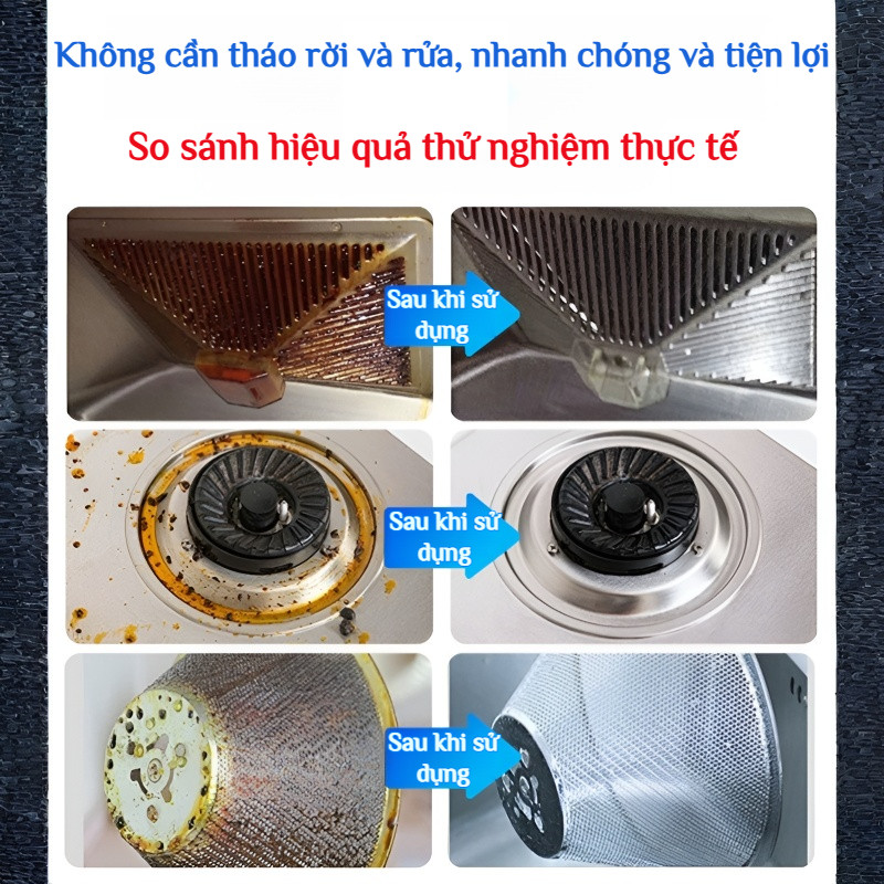 Sử dụng Nước Tẩy Mỡ Bếp Dạng Bọt Làm Sạch Dầu Mỡ trong đời sống