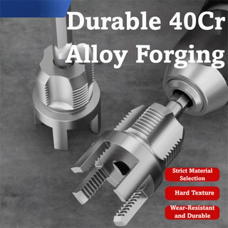 Dụng cụ ren ống YONDR, Vòi ren nhựa PVC PPR bên trong 1 Inch, Sửa chữa đa năng di động Dụng cụ khai thác ống hoạt động dễ dàng Ống nhựa PVC