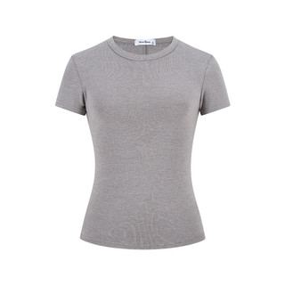 Áo thun ngắn tay cổ chữ V dành cho nữ | Áo sơ mi cổ tròn cơ bản | Áo mùa hè thông thường | Slim Fit Thời trang Hàn Quốc