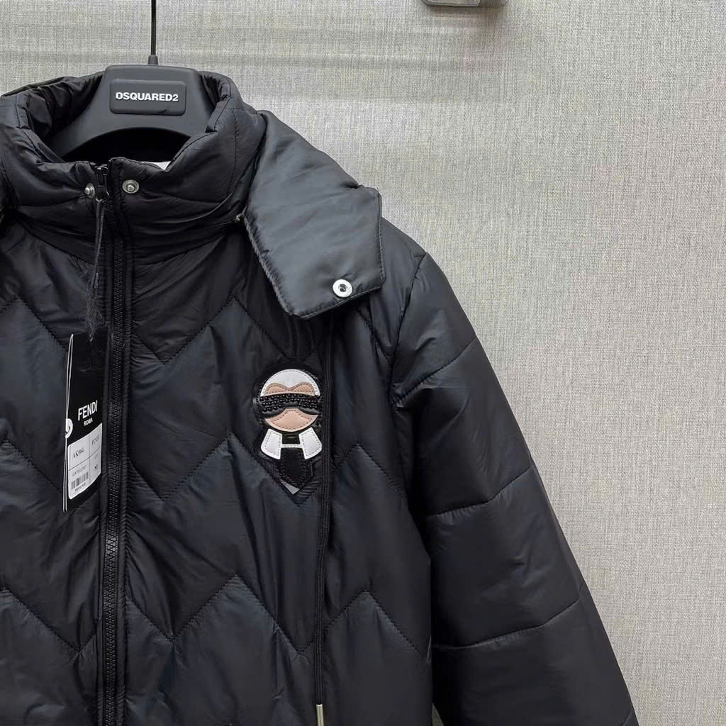 Áo Phao Ông Già Thêu Da KCloset Áo Phao Trần Trám Dày Dặn Dáng Rộng Nam Nữ NA51
