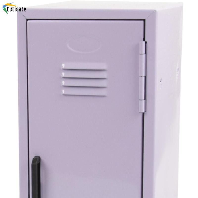 Tủ khóa máy tính để bàn nhỏ Bộ sắp xếp lưu trữ máy tính để bàn Dễ thương với khóa và hộp khóa chìa khóa