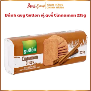 Bánh Quy Gullon Vị Quế Cinnamon 235g, Kết Hợp Giữa Độ Giòn Tan Và Hương Vị Quế Ấm Áp