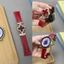 Dây đeo da nam châm cỏ bốn lá cho Huawei Watch GT 6 GT 5 4 Pro 41mm 46mm Dây đeo đồng hồ thông minh nữ Dây đeo cổ tay cho Huawei GT 2 3 Pro