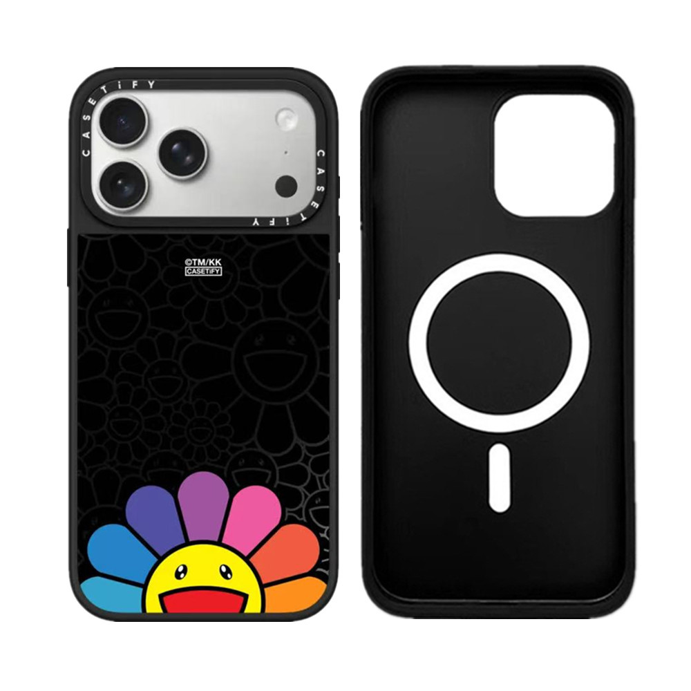 CaseTifg MULTI FLOWERS Takashi Murakami Gương Từ Tính Ốp lưng