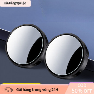 【vạn】Bộ 2 gương cầu lồi hít kính ô tô 360 độ cao cấp thiết kế chắc chắn xóa điểm mù hiệu quả cho xe hơi an toàn tối đa