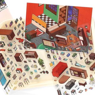Cabin 15.0 + 32.0 Sổ tay vui nhộn Trang trí Cảnh diy Sticker