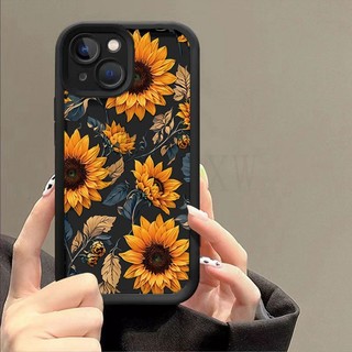 Tương thích với Xiaomi 14T 15T Pro Mi 9T Pro Poco C85 C75 C71 F6PRO M7 M6 4G Vỏ mềm silicon hình hoa hướng dương thời trang