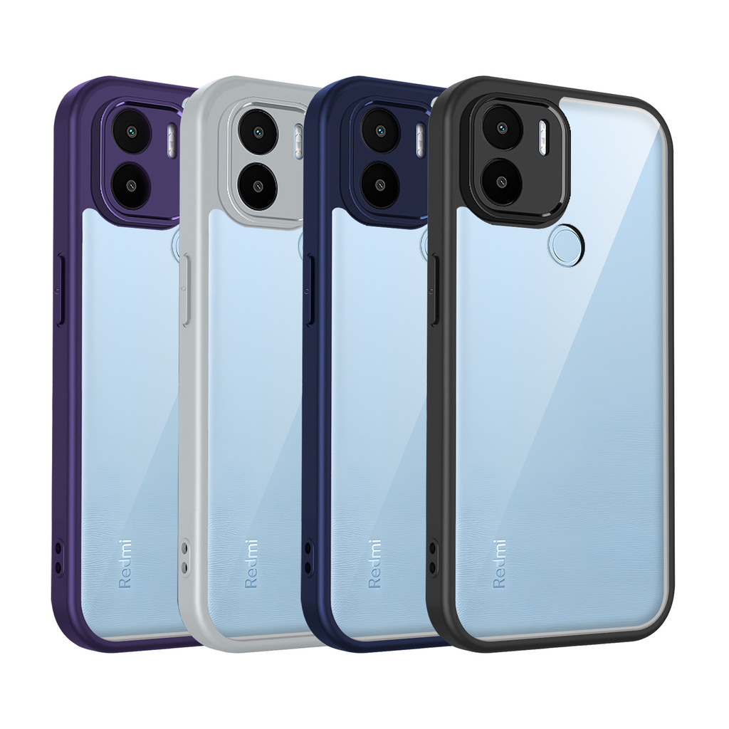 Ốp lưng Redmi A2 Plus Vỏ trong suốt mờ thời trang cho Redmi A2 + Vỏ điện thoại