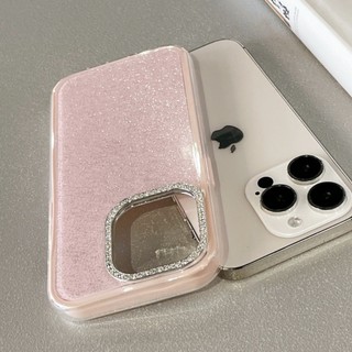 Sang Trọng Sáng Bóng Kim Cương Camera Lấp Lánh Bóng Ốp Lưng Cho iPhone17 16 15 14 13 12 11 Pro Max Plus Vỏ Bảo Vệ Chống Sốc