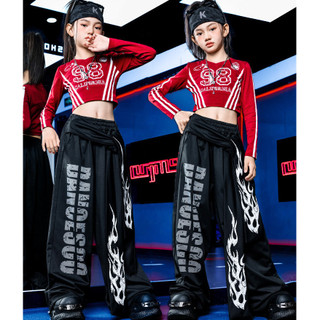 Đồ Nhảy Hiện Đại Hiphop Trẻ Em Set Đồ Dance Jazz Quần Nhảy Crop Top Đồ Nhảy Cho Bé Gái Bộ Tập Nhảy Cho