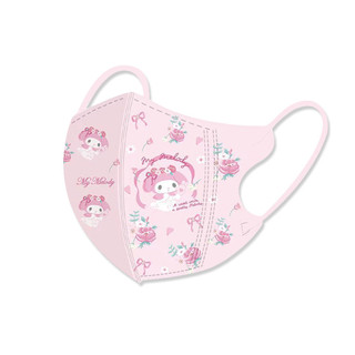 Mặt nạ 3D Sanrio thời trang cho trẻ em 3-12 tuổi, bộ 50 chiếc đóng gói riêng