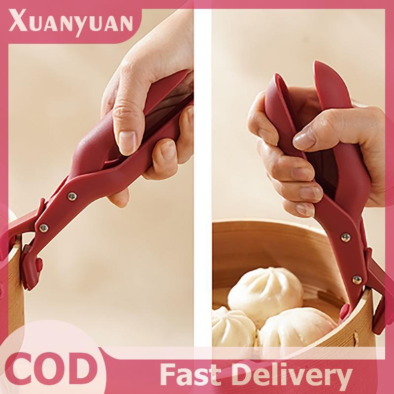 XUAN Hoạt Hình Silicon Mitts Kẹp Chống bỏng Lò Nướng Chịu Nhiệt Khay Nồi Bát Bát Bếp BBQ Giá Đỡ Mitts Kẹp VN