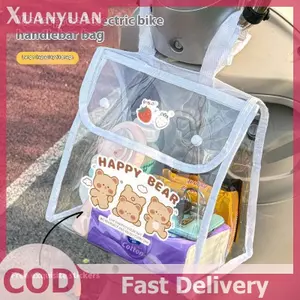 XUAN Xe Điện Trước Túi Chống Thấm Nước PVC Trong Suốt Xe Máy Lưu Trữ Túi Đi Túi Bảo Quản VN