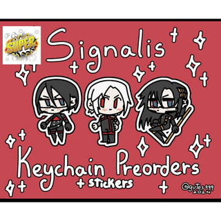Móc khoá Signalis keychain , elster, arianne, falke