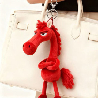 Móc khóa năm con ngựa cho ô tô tượng trưng cho sự quý phái May mắn. Charm nội thất ô tô, điểm nhấn trang trí nội thất