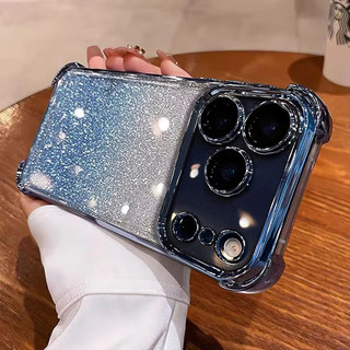 Ốp Điện Thoại Lấp Lánh Sáng Bóng Sang Trọng Cho OPPO Find X9 X8 X6 X5 Pro X7 Siêu Trong Suốt Mạ Điện Silicon Mềm Chống Sốc