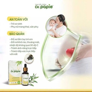Tinh Dầu Tràm Gió Dr.Papie Nguyên Chất 100% – Giữ Ấm, Phòng Cảm Cúm Cảm Lạnh Cho Trẻ Sơ Sinh