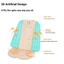Exhila Cotton Xe Đẩy Ghế Đệm Cho Trẻ Sơ Sinh Máy Có Thể Giặt Thiết Kế An Toàn Cho Hầu Hết Các Xe Đẩy Tiêu Chuẩn