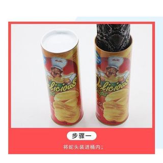 Tricky Khoai Tây Chiên Rắn Xô Đồ Chơi Cá Tháng Tư Giả Bạn Gái Quà Tặng Sinh Nhật Sợ Mô Phỏng Rắn Trẻ Em Tricky