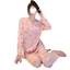 Shop Ice Silk Ren Bộ Đồ Ngủ Nữ Nơ Dễ Thương Cô Gái Ngọt Ngào Trái Tim Homewear