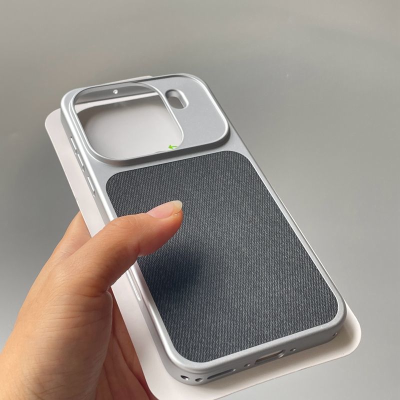 Vải Lanh Denim Cho Oppo findx9pro Ốp Điện Thoại findx9 Da Trơn Cao Cấp Bảo Vệ Thời Trang