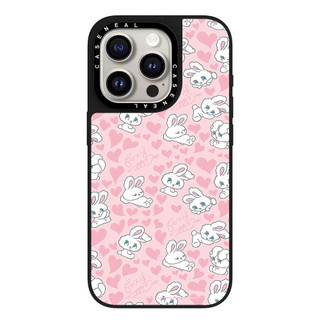 CASENEAL Love Rabbit Vỏ Điện Thoại Gương Chất Lượng Cao Thích Hợp Cho iPhone 17ProMax 17pro 17 air 16promax 16 15promax 15 14promax 13 13promax Ốp Lưng Cứng Chống Rơi Thời Trang