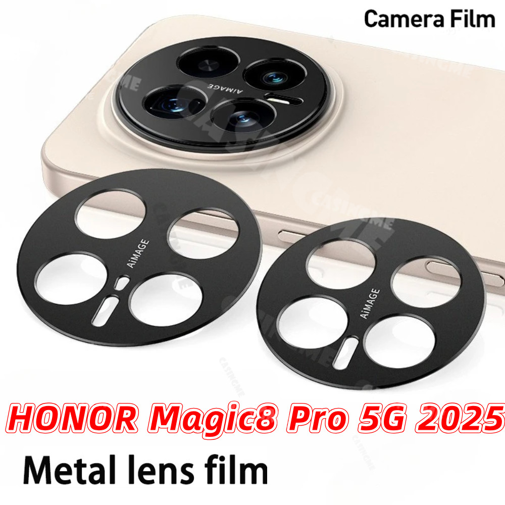 HONOR Magic8 Pro 5G Bảo hiểm toàn diện Ống kính máy ảnh kim loại cho HONOR Magic8Pro Magic8 Magic 8 Pro 8Pro 5G Kim loại Bảo vệ máy ảnh Phim ống kính Full Cover Bảo vệ ống kính máy ảnh bằng kim loại