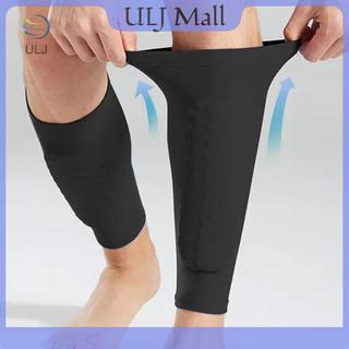 ULJ Bảo Vệ Trượt Tuyết Tibia Với Honeb Pad Thể Thao Shin Nẹp Bắp Chân Bảo Vệ Tay Áo Đường Dài Chạy Legging Tất Bóng Đá.