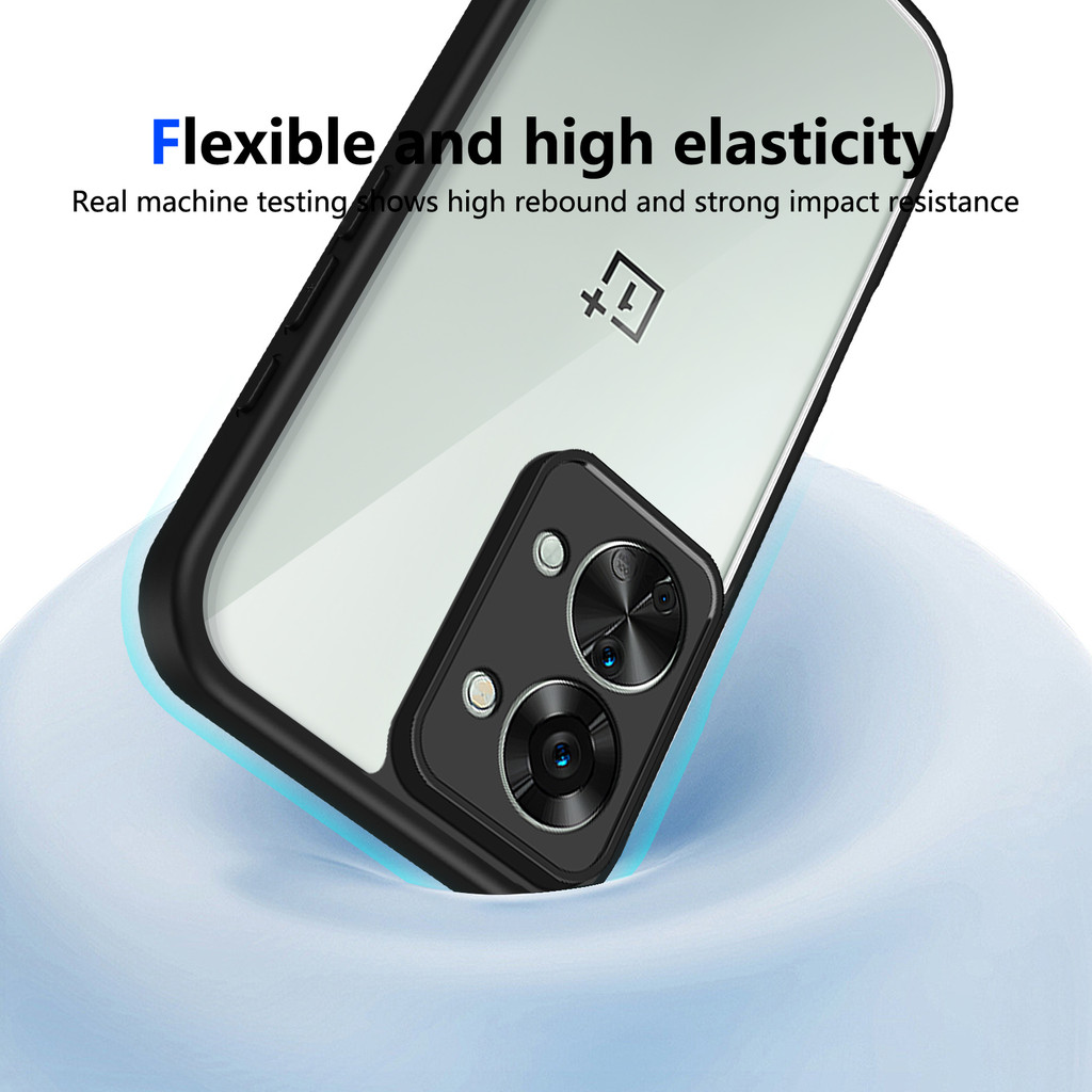 Ốp lưng OnePlus Nord 2T 5G Vỏ 6.43 inch Model CPH2399, CPH2401 Vỏ trong suốt mờ thời trang cho OnePlus Nord 2T 5G Vỏ điện thoại