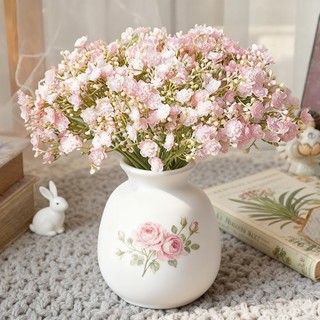 Hoa Baby Giả Decor Trang Trí Nhà Cửa Gypsophila Bó Nhựa Đẹp Cao Cấp Phụ Kiện Chụp Ảnh Đám Cưới Tiệc DIY Phòng Khách Ngủ Công Sở 24cm Đa Sắc Cảm Ứng Thật Hiện Đại Sang Trọng Quà Tặng Đồ Dùng Nội Thất Sinh Động Sắc Nét Mini