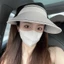 Mũ Chống Nắng thời trang MENG - Nón Nam,Nữ Nửa Đầu rộng vành Chống UV Năng Động Trẻ Trung dd
