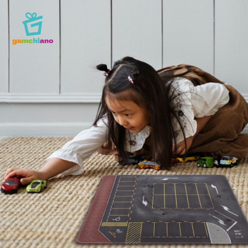 Nền đỗ xe 1: 64, Chống trượt, Bố cục, Xây dựng mô hình nhà để xe ô tô Diorama cho đồ chơi cảnh xe