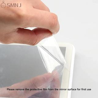 SMNJ Xe LED Trang Điểm Gương Ba Bánh Răng Điều Chỉnh Tấm Che Nắng Nội Thất Gương Phía Sau Có Thể Điều Chỉnh Độ Sáng Màn Hình Cảm Ứng Tự Động Vanity Gương Mới