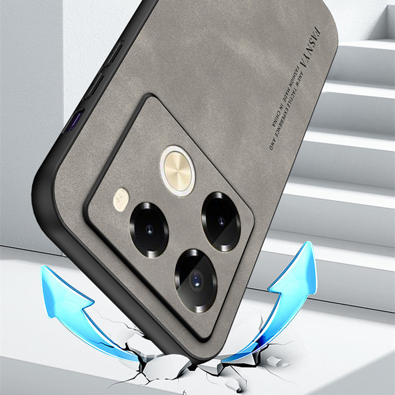 Ốp lưng Infinix Note 40 Pro Plus 5G Vỏ da cừu sang trọng cho Infinix Note 40 Pro 5G Vỏ điện thoại