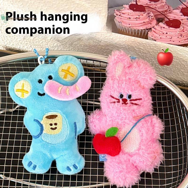 BeautifulHomeA Hoạt Hình Sang Trọng Động Vật Búp Bê Mặt Dây Chuyền Móc Khóa Ba Lô Treo Mặt Dây Chuyền Trang Trí Hoạt Hình Sang Trọng Búp Bê Nhồi Bông Quà Tặng VN